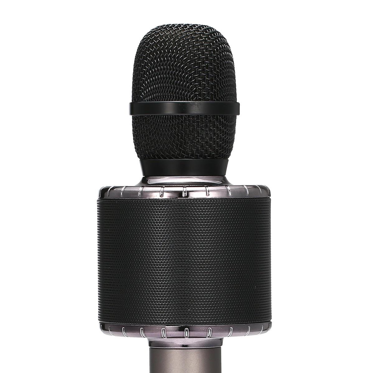 Tekmod 4-in-1 Wireless Bluetooth Microphone Karaoke Handheld Professional Mic in Black